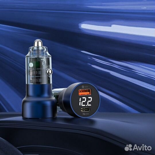 Азу recci RCC-N20 1xUSB-A 1xUSB-C PD/QC3.0 50wled