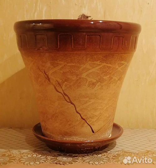 Керамический горшок