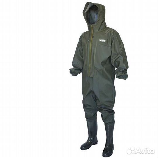 Комбинезон рыбацкий пвх с сапогами fortmen