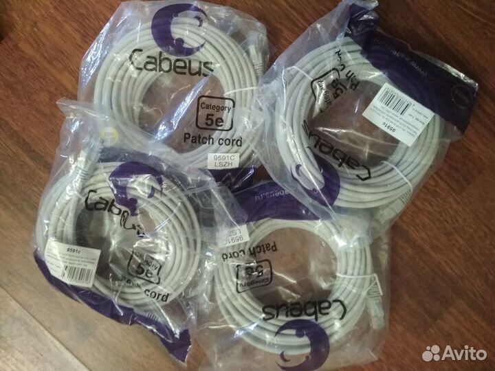 Патч-корд,VGA-VGA,VGA 15м и сетевой кабель