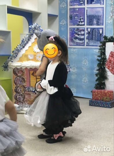 Карнавальный новогодний костюм кошки