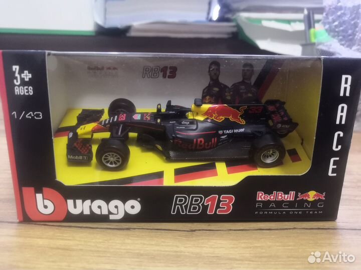 Модели formula 1 Red Bull 1 43 Bburago