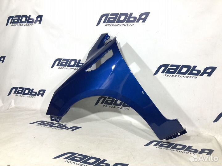 Крыло Kia Rio(11-17) левое Синий (WGM)
