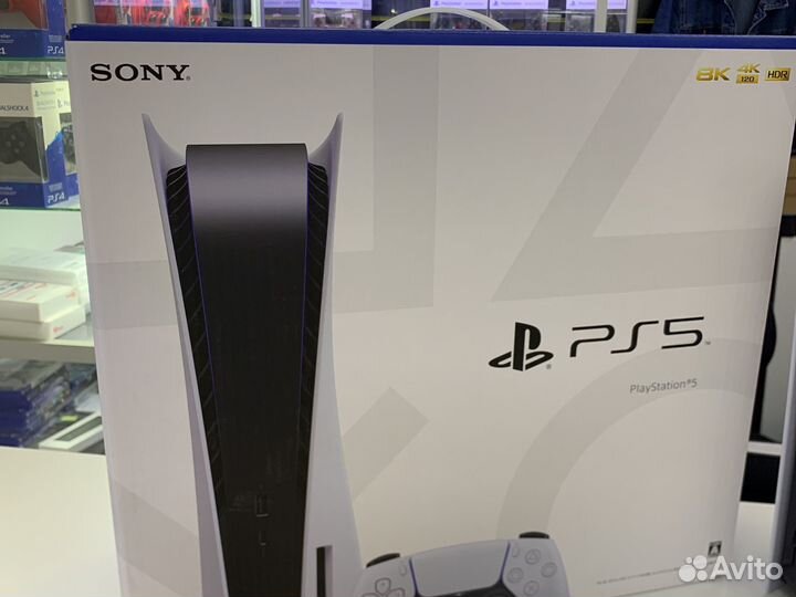 Sony Playstation 5 Новая С приводом SSD 825gb