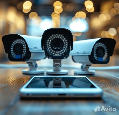 Комплект видеонаблюдения со звуком
