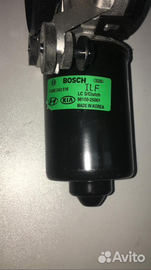 Мотор дворников Hyundai accent новый не б/у