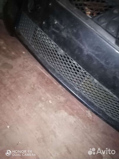 Передний бампер на lancer 10
