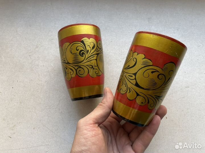 Хохлома карандашница СССР