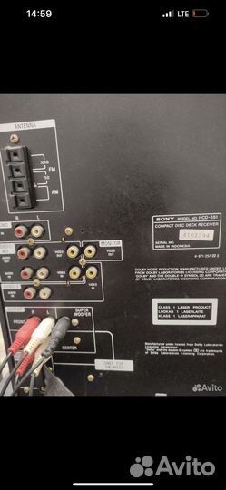 Музыкальный центр sony HCD-551