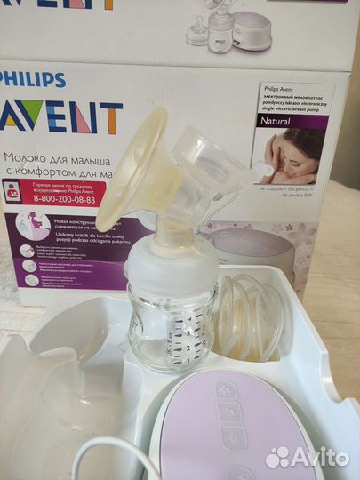 Молокоотсос avent электрический