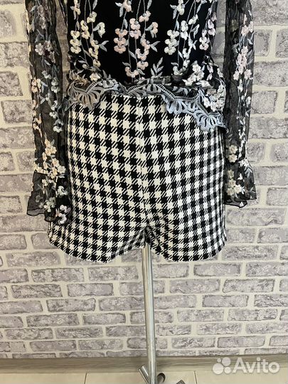 Твидовые шорты