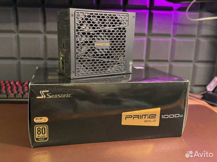 Блок питания Seasonic Prime Gold 1000w