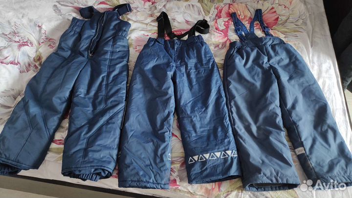 Куртка+полукомбинезоны 3шт