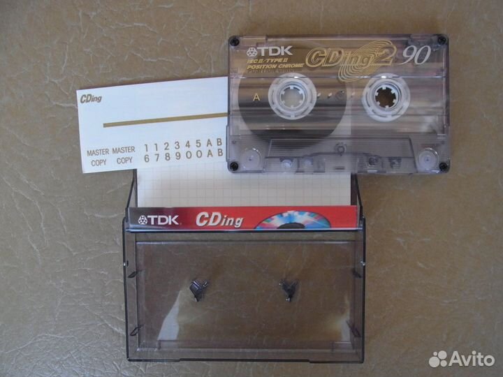 Аудиокассеты новые хром неписанные