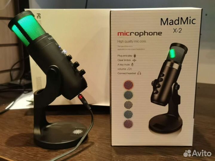Микрофон стриминговый MadMic X2