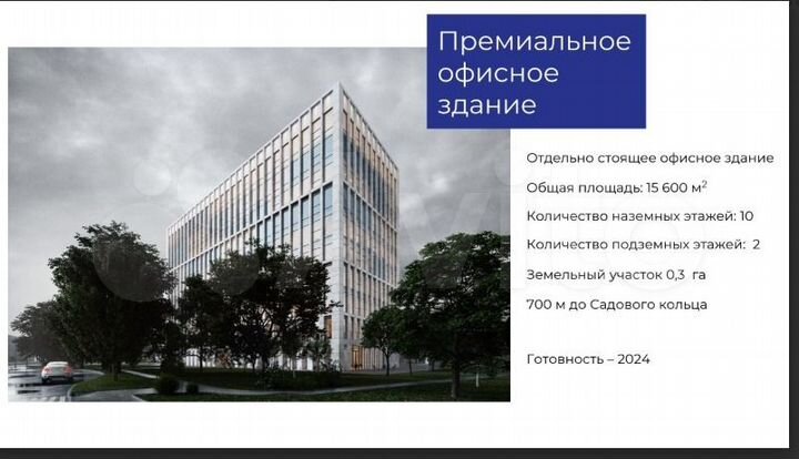 Продам Здание 15599 м²- Курская - премиальный 