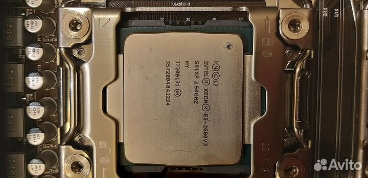 Процессор Xeon E5-2680 v3/LGA2011-3/X99 24пот 12яд