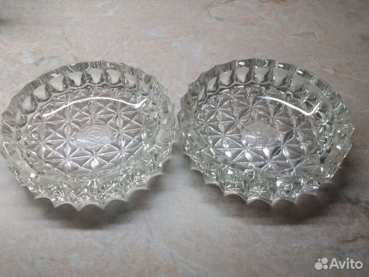 Пепельница стекло СССР