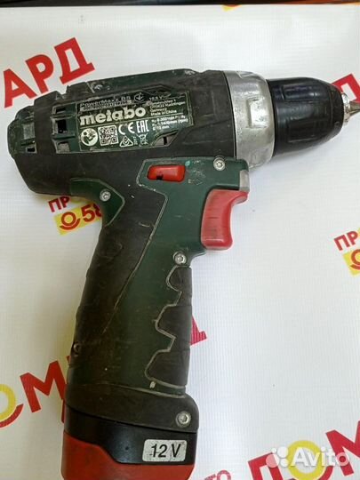 Аккумуляторная дрель-шуруповерт Metabo PowerMaxx B