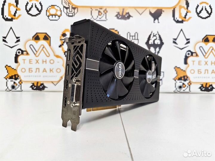 Видеокарта Sapphire Nitro+ RX570 4gb