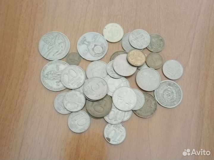 Продам древние монеты (С.С.С.Р, Украинские)