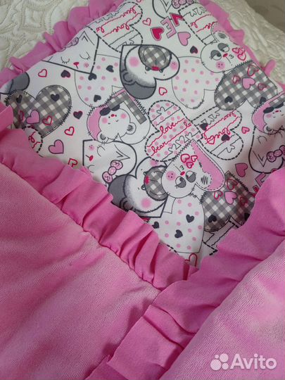 Конверт на выписку теплый осень зима