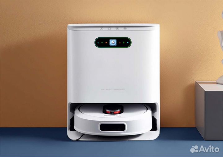 Робот пылесос roidmi EVA с док станцией новый, чек