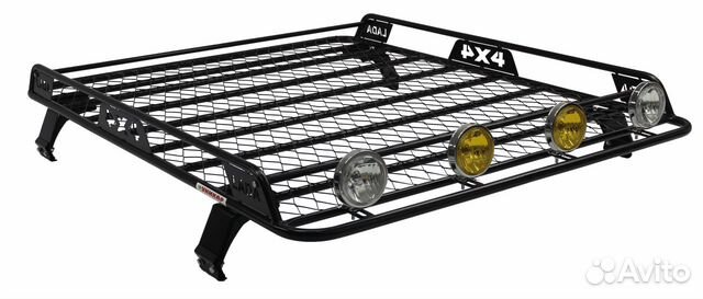 Багажник экспедиционный на Ниву Ваз 2121 с бортами