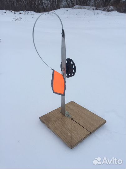 Жерлица (флажок) для зимней рыбалки