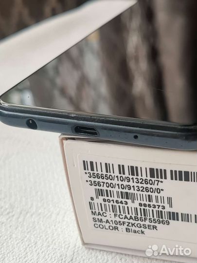 Смартфон Samsung Galaxy A10