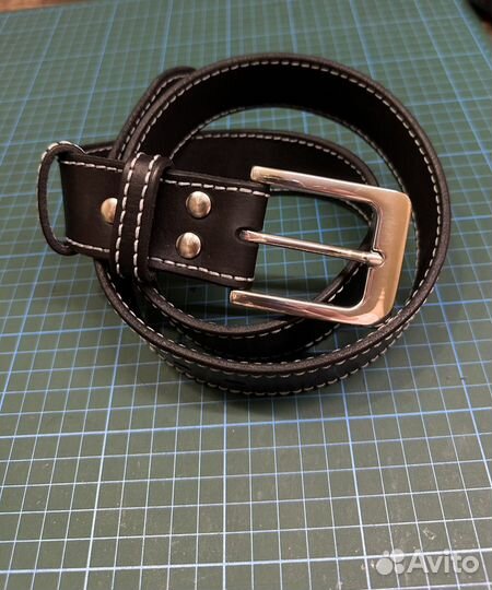 Ремень мужской ручной работы