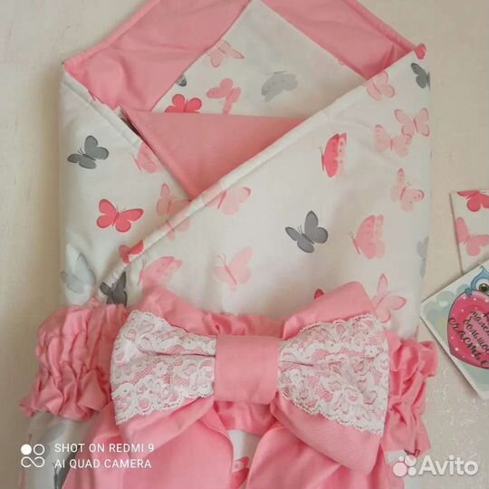 Конверт на выписку для девочки весна осень