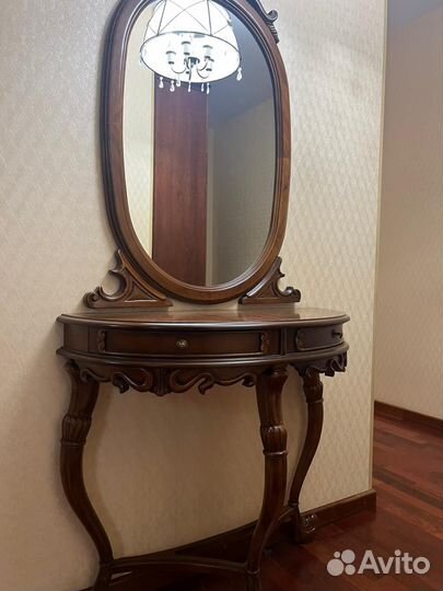 Консоль с зеркалом италия