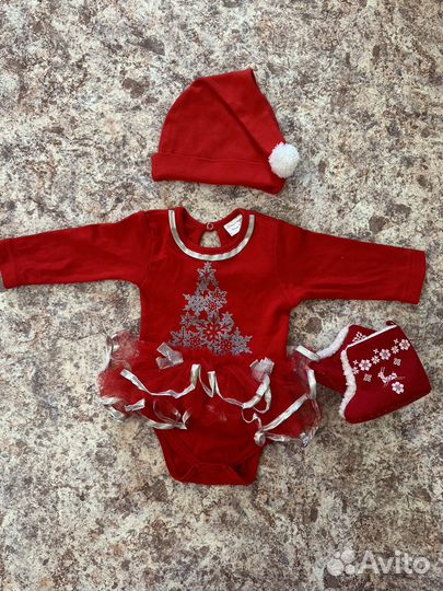 Новогодний костюм для девочки 62