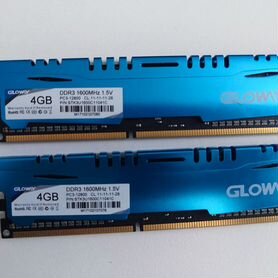 Оперативная память Gloway DDR3 4gb 1600Mhz