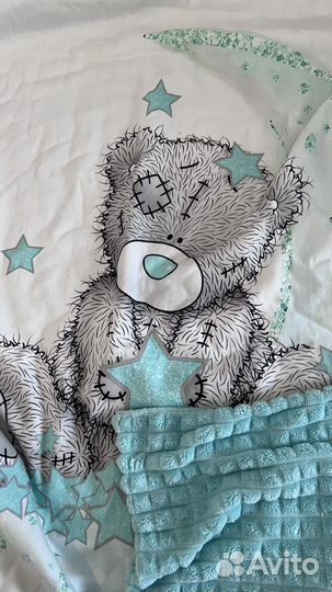 Комплект в кроватку для новорожденных бортики