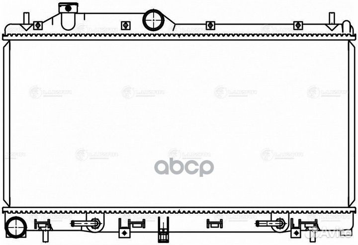Радиатор системы охлаждения LRC22113 luzar
