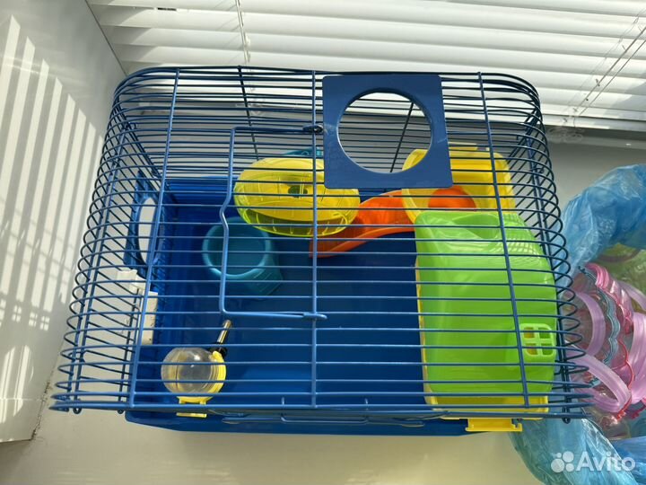 Клетка для хомяка с лабиринтом