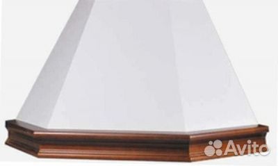 Вытяжка falmec penta ANG (600) S багет цвет орех H90,слайдер cpna0086.E0#74