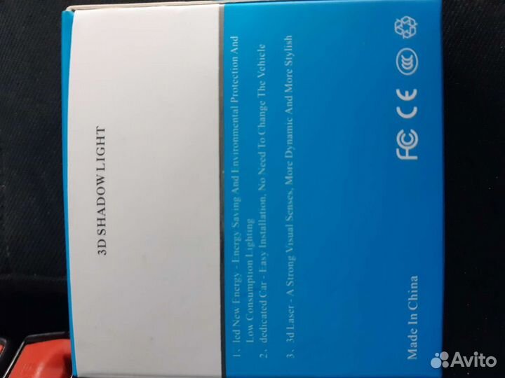 Подсветка проекция логотипа Volkswagen