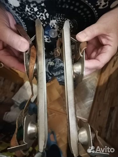 Коньки 2хполозые детские раздвижные