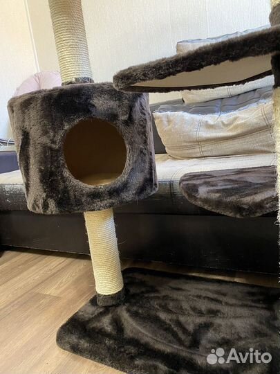 Когтеточка домик для кошки