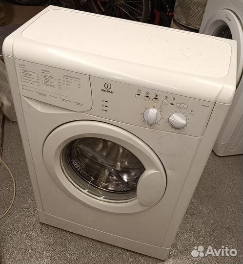 Узкая стиральная машина Indesit 3,5 кг с гарантией