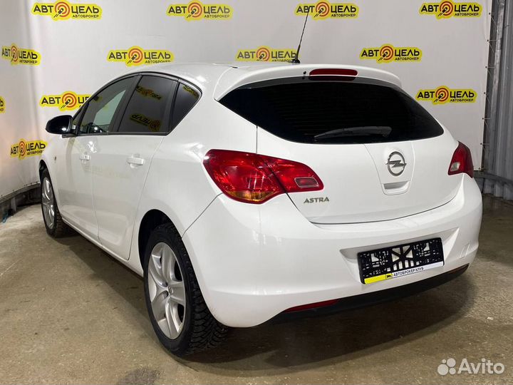 Opel Astra 1.6 AT, 2012, 137 500 км