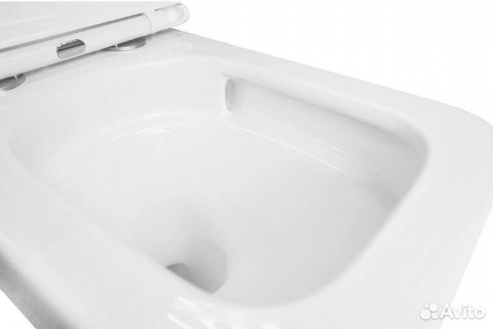 Унитаз подвесной безободковый Azario Flavia