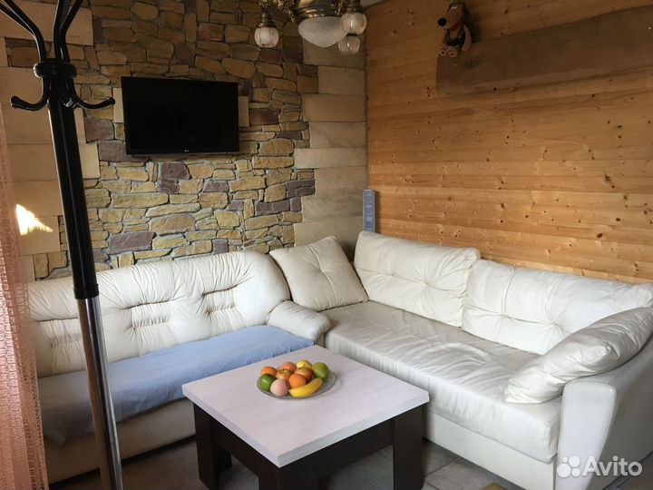 Баня на дровах с бассейном