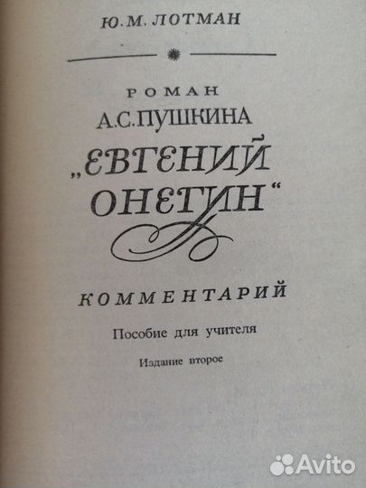 Евгений Онегин Комментарий