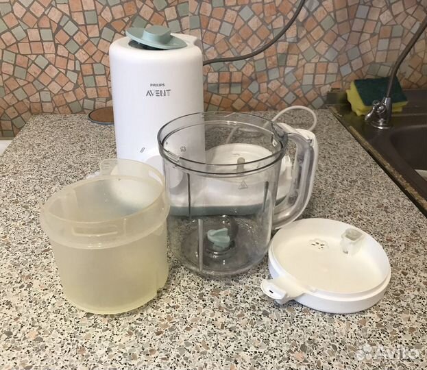 Пароварка-блендер philips avent 2-1