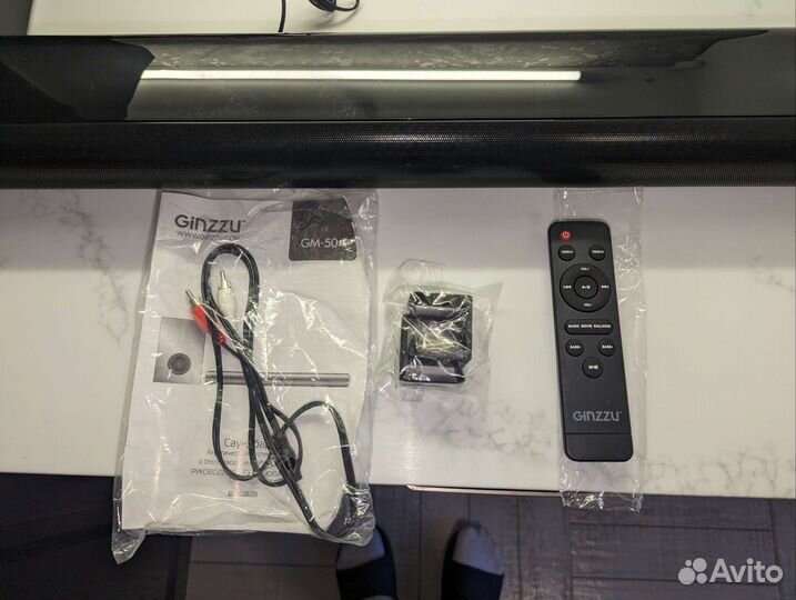 Саундбар с сабвуфером 2.1 Ginzzu GM-504