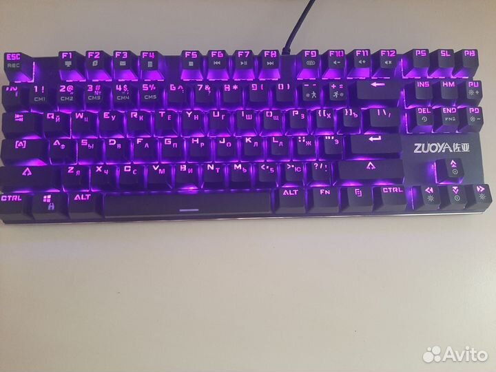Игровая механическая клавиатура zuoya